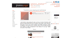 Desktop Screenshot of piano-yoga.com